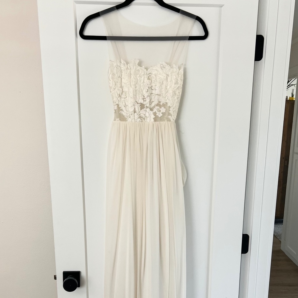 Grace Loves Lace Loren Chiffon Ivory Wedding Dress